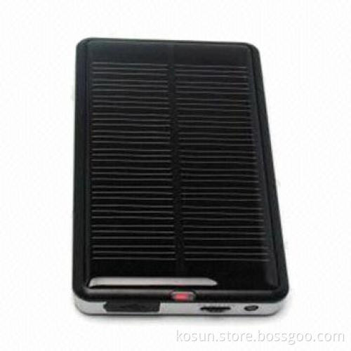 Mobile Power Bank with 1,800mA Capacity, 500mA Output Current and 0.45W Solar Panel